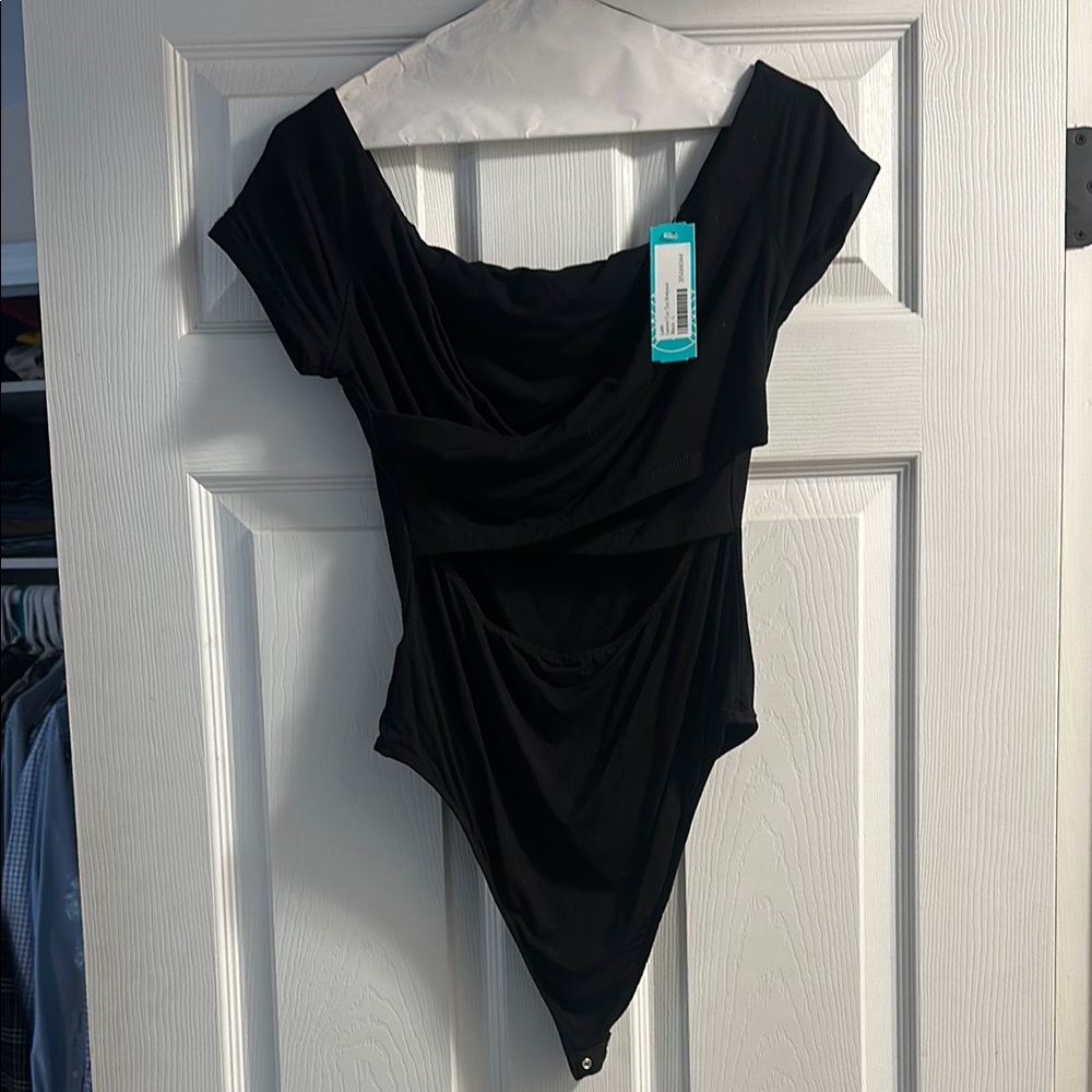 Lush Black Bodysuit